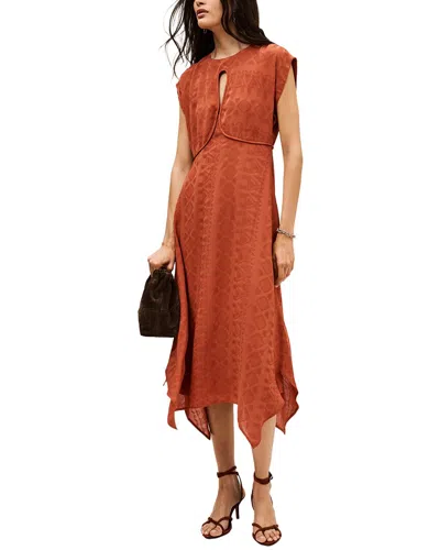 Ba&sh Inaia Dress In Orange