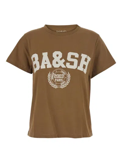 Ba&sh Ioni T-shirt In Brown