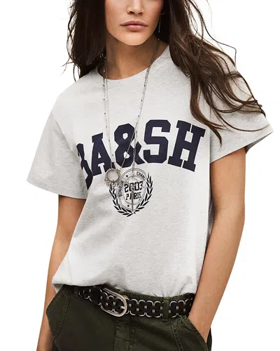 Ba&sh Ba & Sh Ioni Tee In Gray