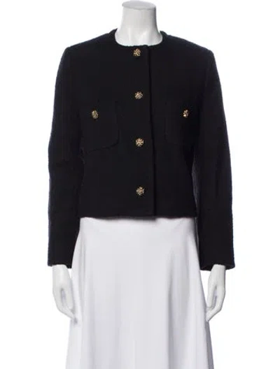 Pre-owned Ba&sh Jacket In Blue