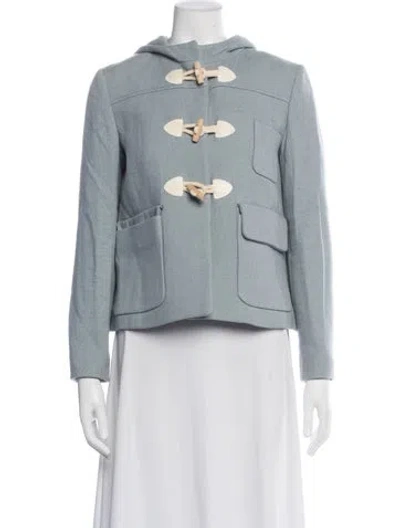 Pre-owned Ba&sh Jacket In Blue