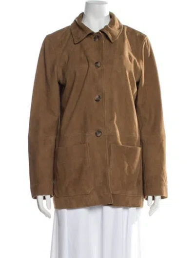 Pre-owned Ba&sh Jacket In Brown