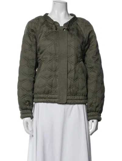 Pre-owned Ba&sh Jacket In Green