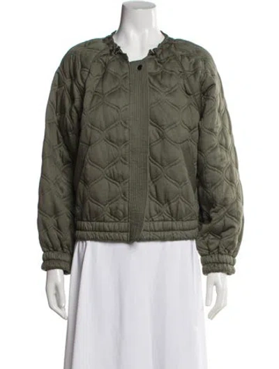 Pre-owned Ba&sh Jacket In Green