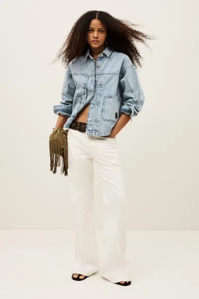 Ba&sh Jacket Juno For Woman In Blue