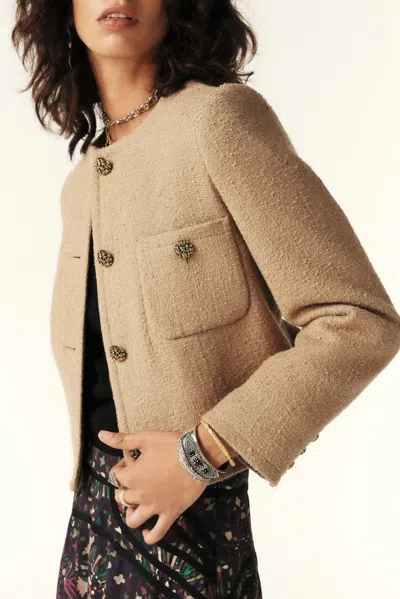 Ba&sh Jacket Meredith For Woman In Brown