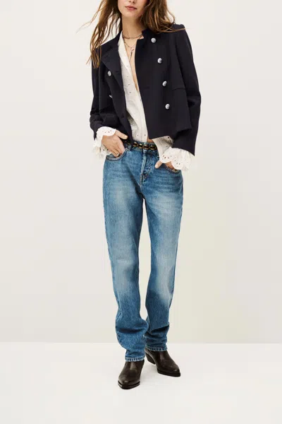 Ba&sh Jacket Misly For Woman In Blue