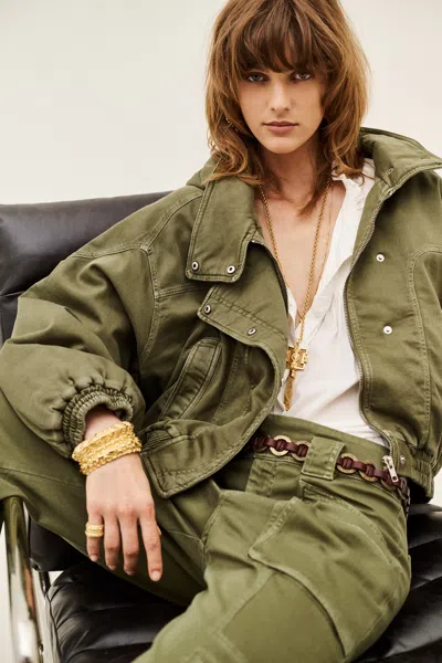 Ba&sh Jacket Nalo For Woman In Green