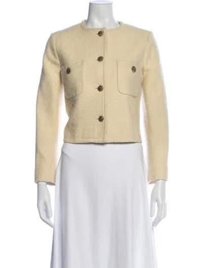 Pre-owned Ba&sh Jacket In Neutral