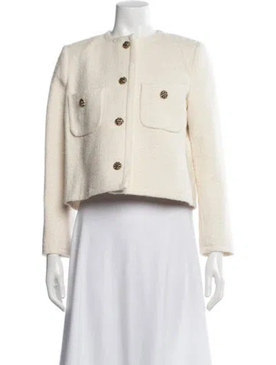 Pre-owned Ba&sh Jacket In Neutral