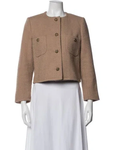 Pre-owned Ba&sh Jacket In Neutral