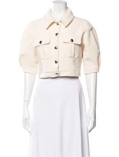 Pre-owned Ba&sh Jacket In Neutrals