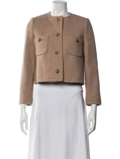 Pre-owned Ba&sh Jacket In Neutrals