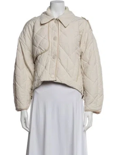 Pre-owned Ba&sh Jacket In Neutrals