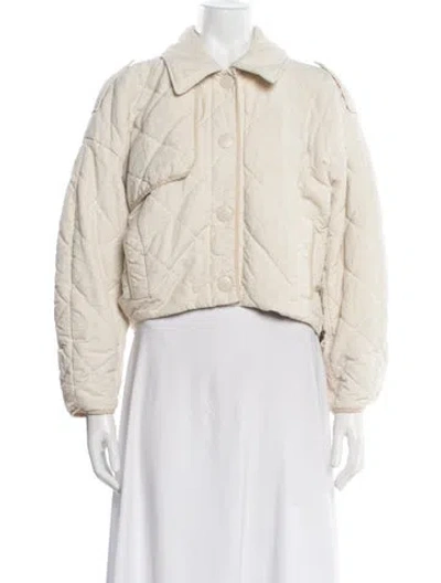 Pre-owned Ba&sh Jacket In Neutrals