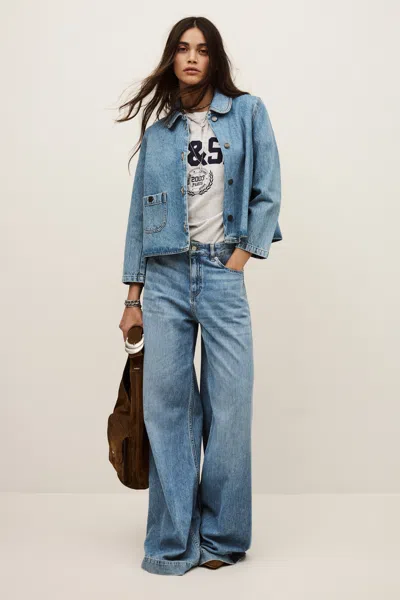BA&SH JACKET TINY FOR WOMAN