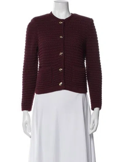 Pre-owned Ba&sh Jacket W/ Tags In Burgundy