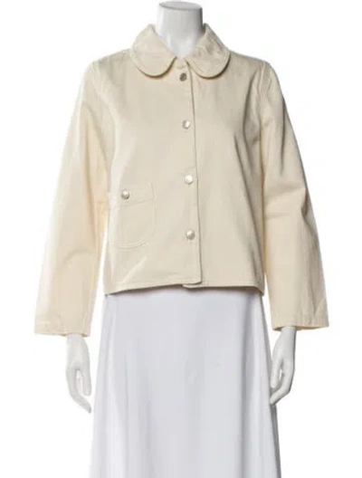 Pre-owned Ba&sh Jacket W/ Tags In Neutral