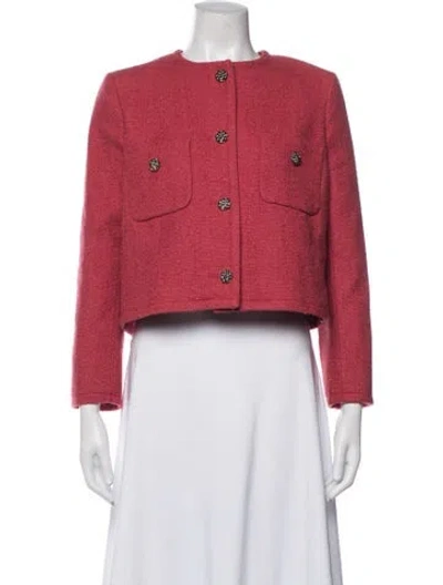 Pre-owned Ba&sh Jacket W/ Tags In Red