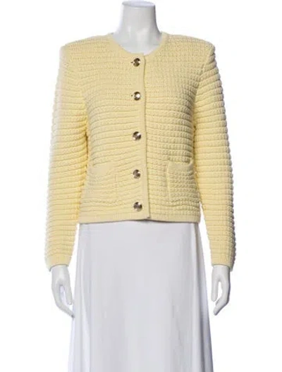 Pre-owned Ba&sh Jacket In Yellow