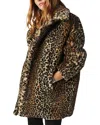 Ba&sh Jade Coat In Animal Print