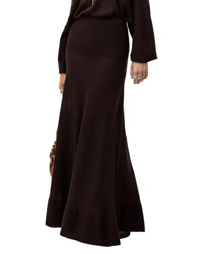 Ba&sh Jalila Skirt In Burgundy