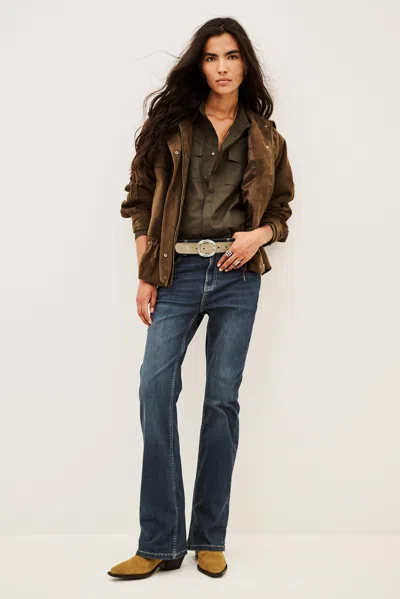 Ba&sh Jeans Aommie For Woman In Blue