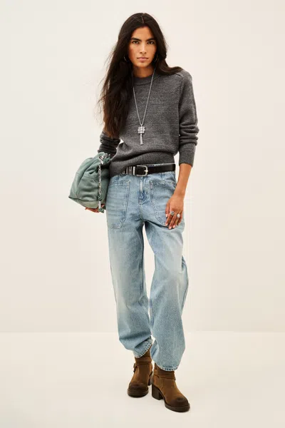 Ba&sh Jeans Cocy For Woman In Blue