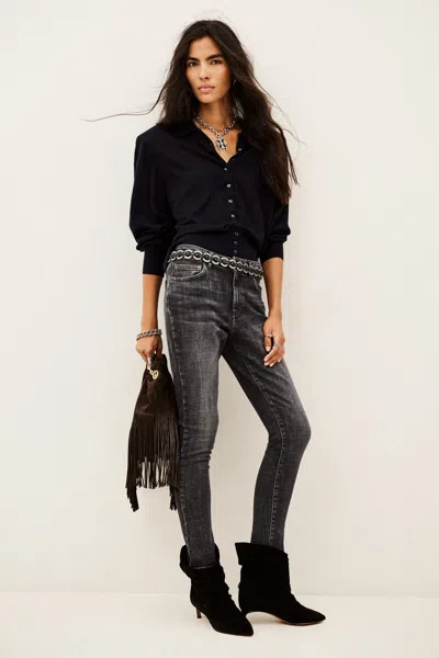 Ba&sh Jeans Niko For Woman In Grey