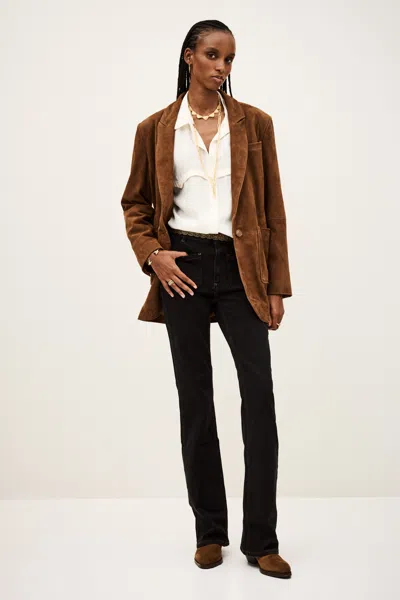 Ba&sh Jeans Ross For Woman In Black