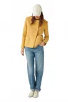 Ba&sh Joe Tweed Jacket In Mustard In Yellow