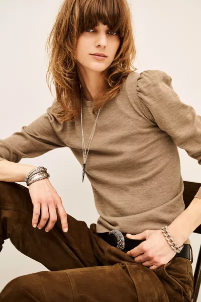 Ba&sh Jumper Britanie For Woman In Brown