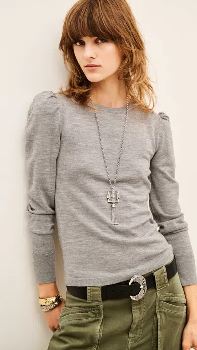 Ba&sh Jumper Britanie For Woman In Gray