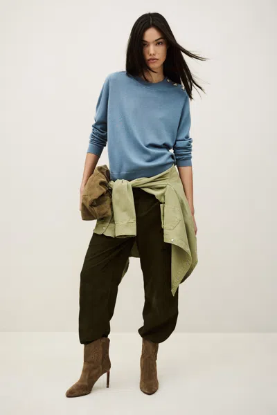 Ba&sh Jumper Byleil For Woman In Blue