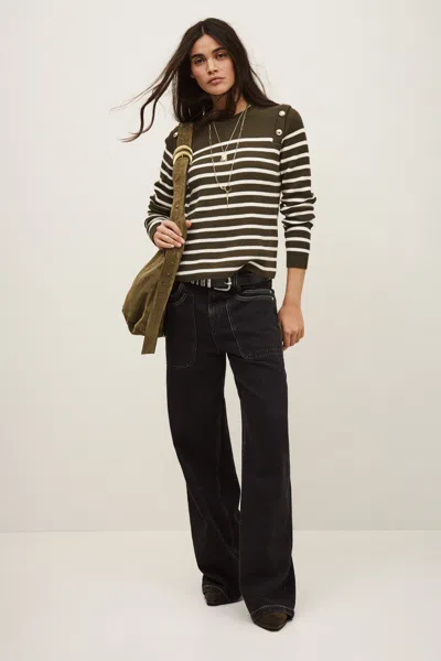 Ba&sh Jumper Matio For Woman In Green