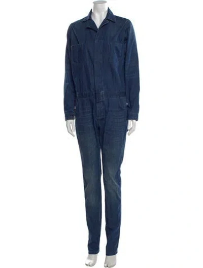 Pre-owned Ba&sh Jumpsuit In Blue