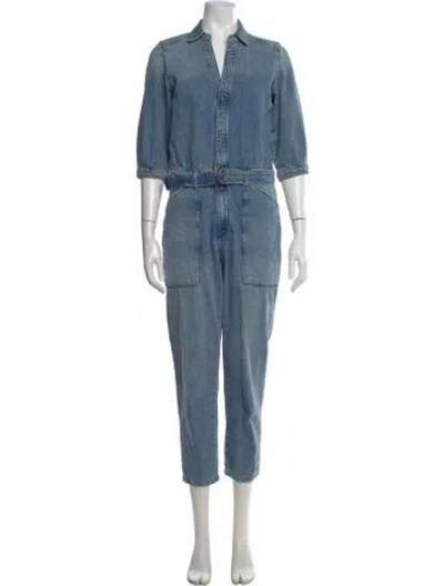 Pre-owned Ba&sh Jumpsuit In Blue