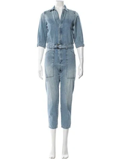 Pre-owned Ba&sh Jumpsuit In Blue