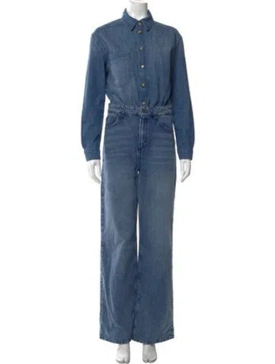 Pre-owned Ba&sh Jumpsuit In Blue