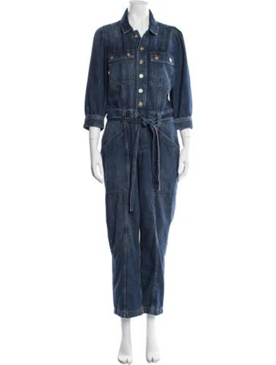 Pre-owned Ba&sh Jumpsuit In Blue