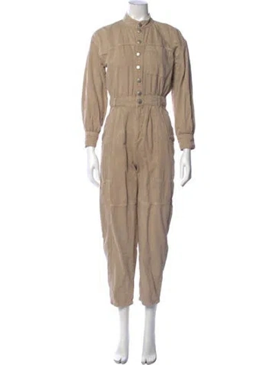 Pre-owned Ba&sh Jumpsuit In Neutral