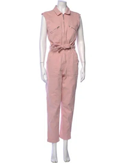 Pre-owned Ba&sh Jumpsuit In Pink