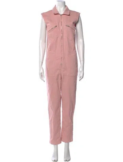 Pre-owned Ba&sh Jumpsuit In Pink