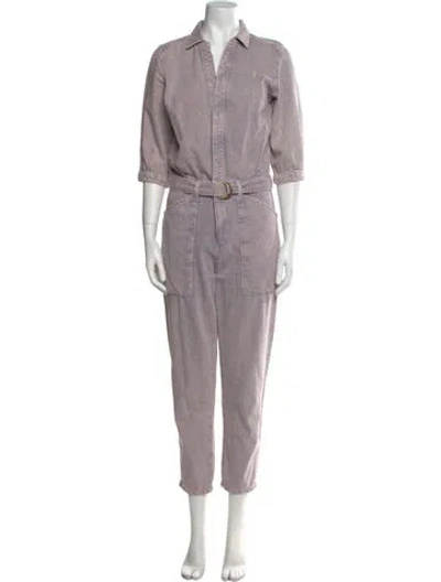 Pre-owned Ba&sh Jumpsuit In Purple
