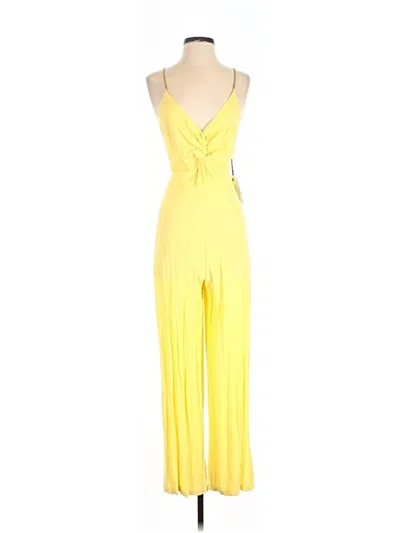 Pre-owned Ba&sh Jumpsuit In Yellow