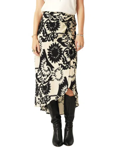 Ba&sh Jupe Fybo Midi Skirt In Black