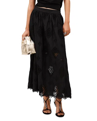 Ba&sh Ba & Sh Jupe Mona Skirt In Black