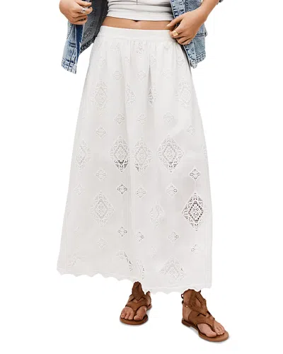 Ba&sh Ba & Sh Jupe Mona Skirt In White
