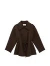 Ba&sh Kam Drawstring Coat In Brown