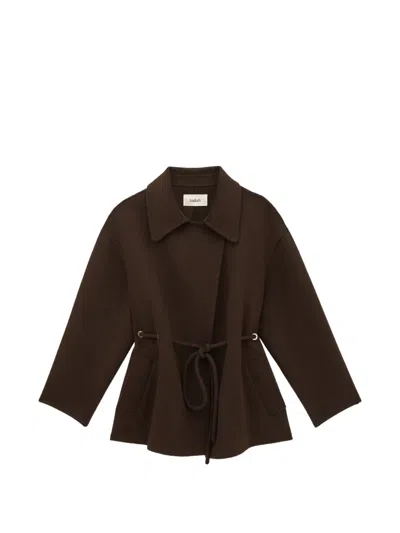 Ba&sh Kam Drawstring Coat In Brown